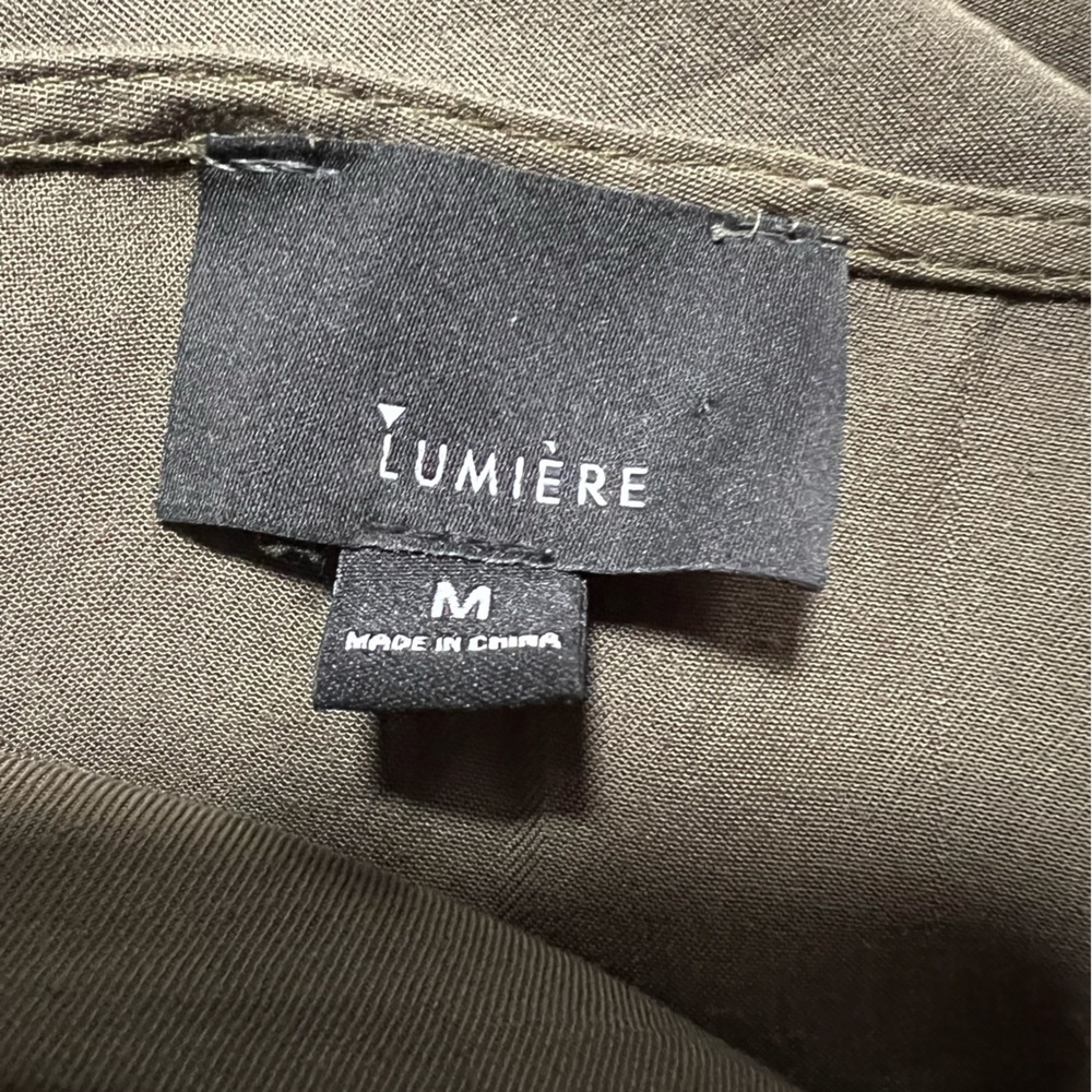 Lumiere dress. Olive. Size M (D2) - Picture 6 of 6